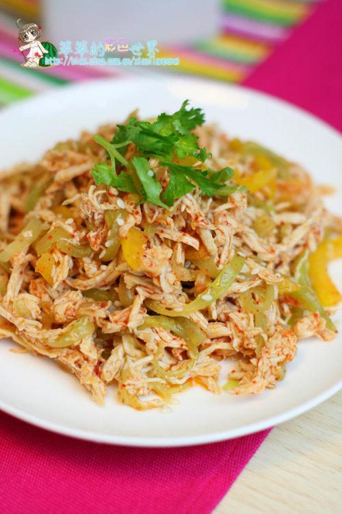 麻辣鸡丝的做法(麻辣莴苣鸡丝)